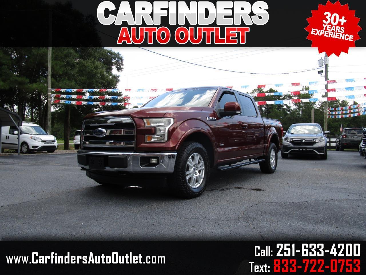 2017 Ford F-150 Lariat 4WD SuperCrew 5.5' Box