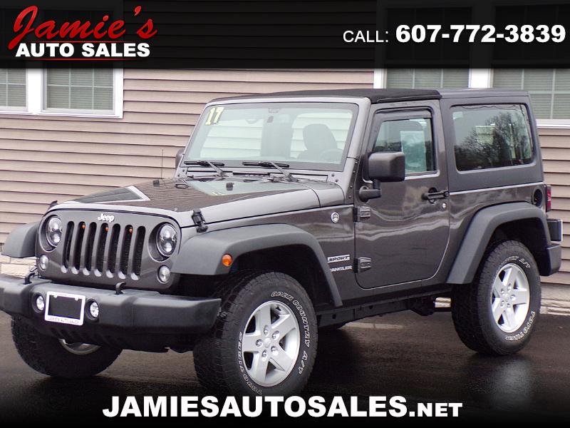 2017 Jeep Wrangler Sport S 2 Door 4x4