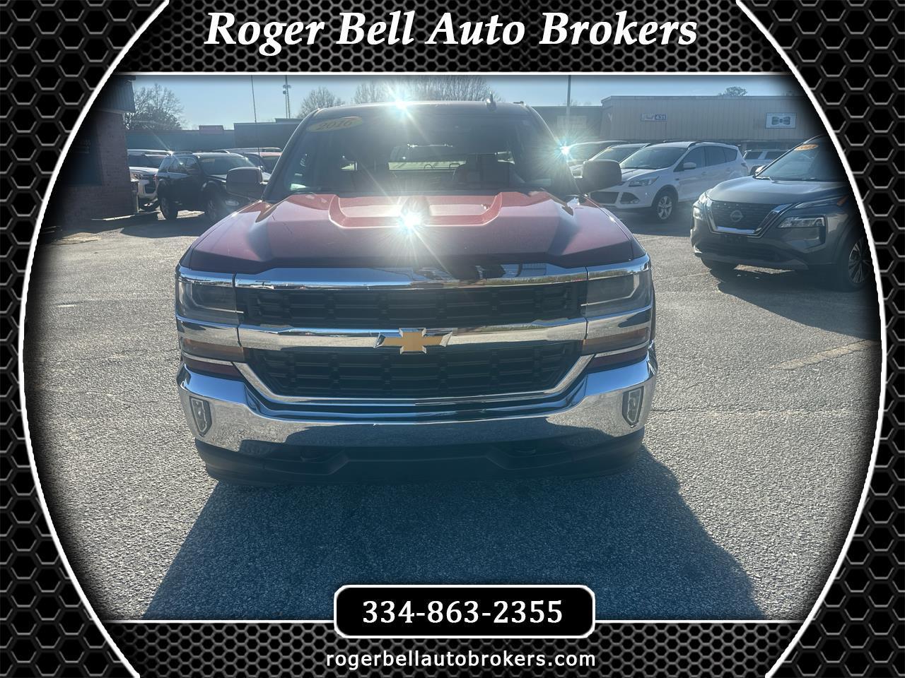 Chevrolet Silverado 1500 4WD Double Cab 143.5" LT w/1LT 2016