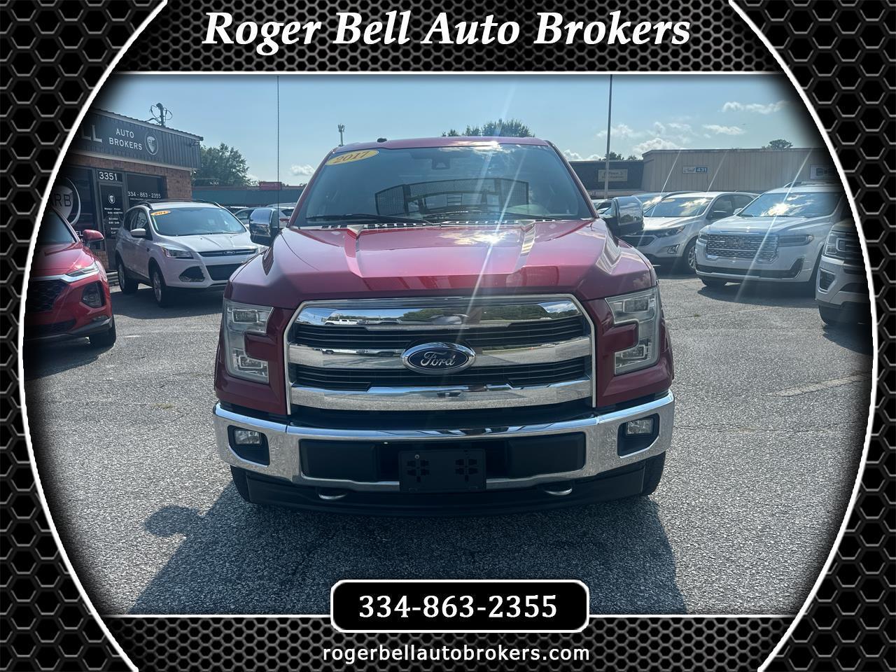 2017 Ford F-150 Lariat 4WD SuperCrew 5.5' Box