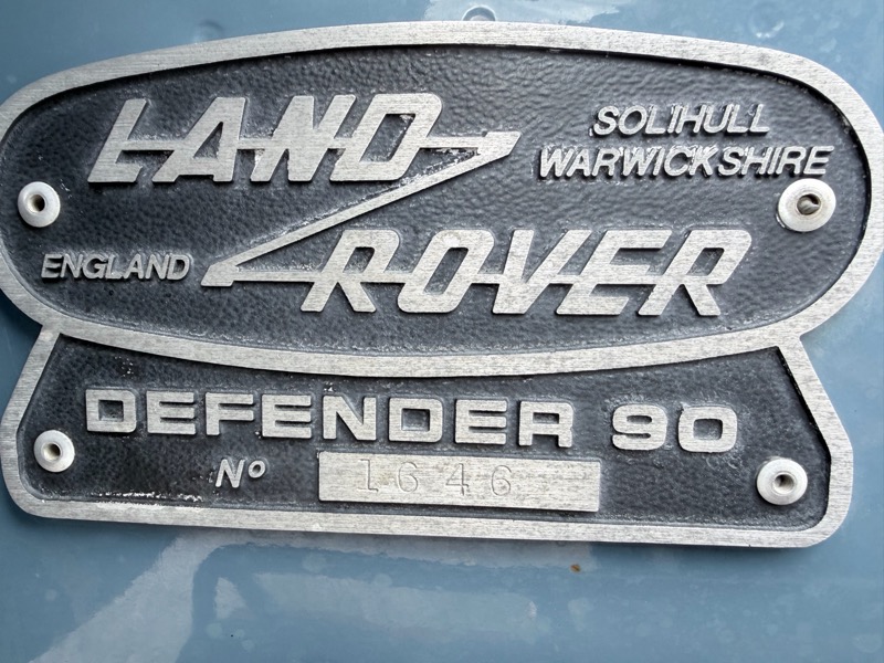 Land Rover Defender 90 2-Door 4WD 1994 Land Rover Defender 90 2-Door 4WD 1994