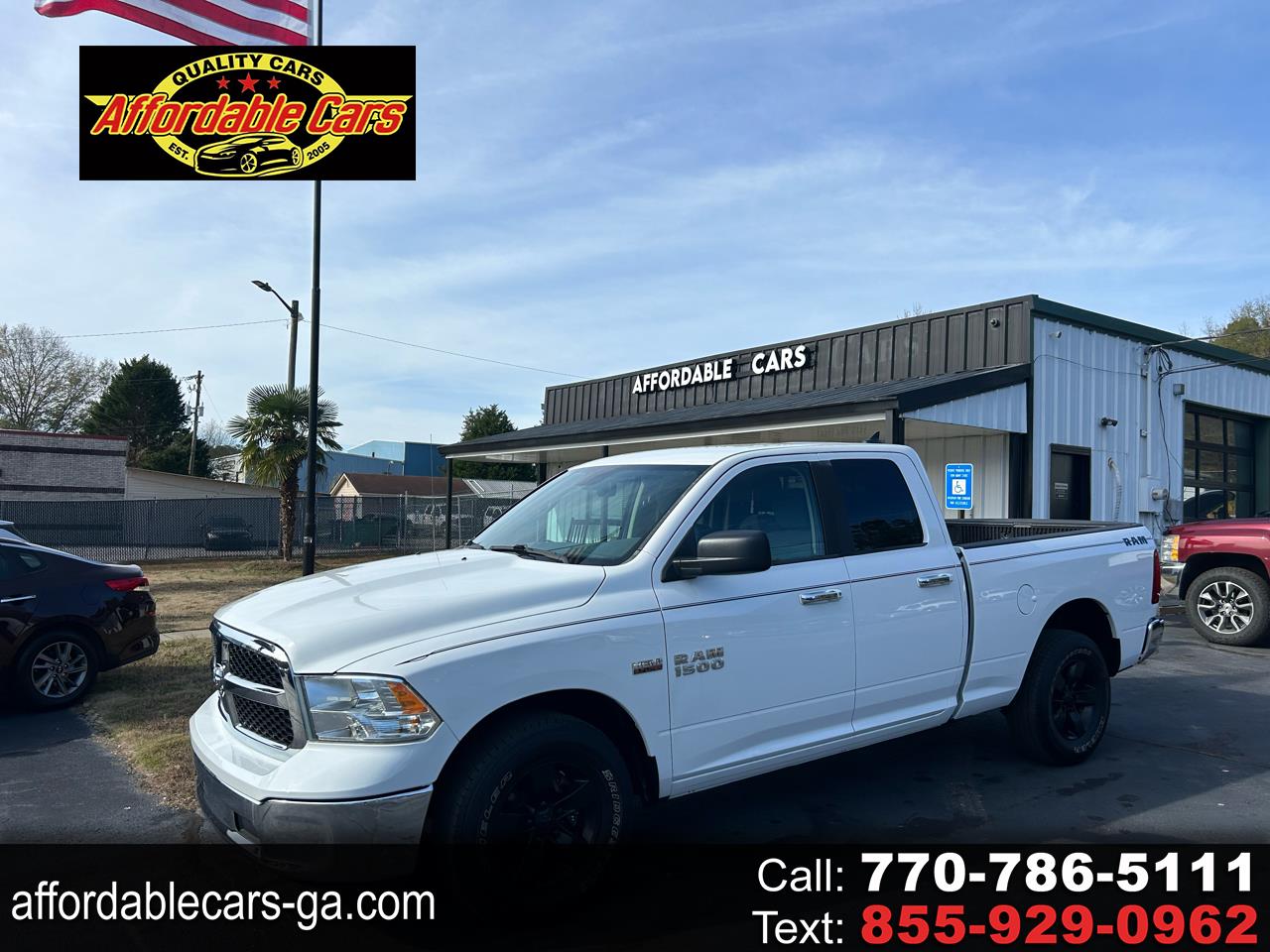 2016 RAM 1500 SLT Quad Cab 2WD