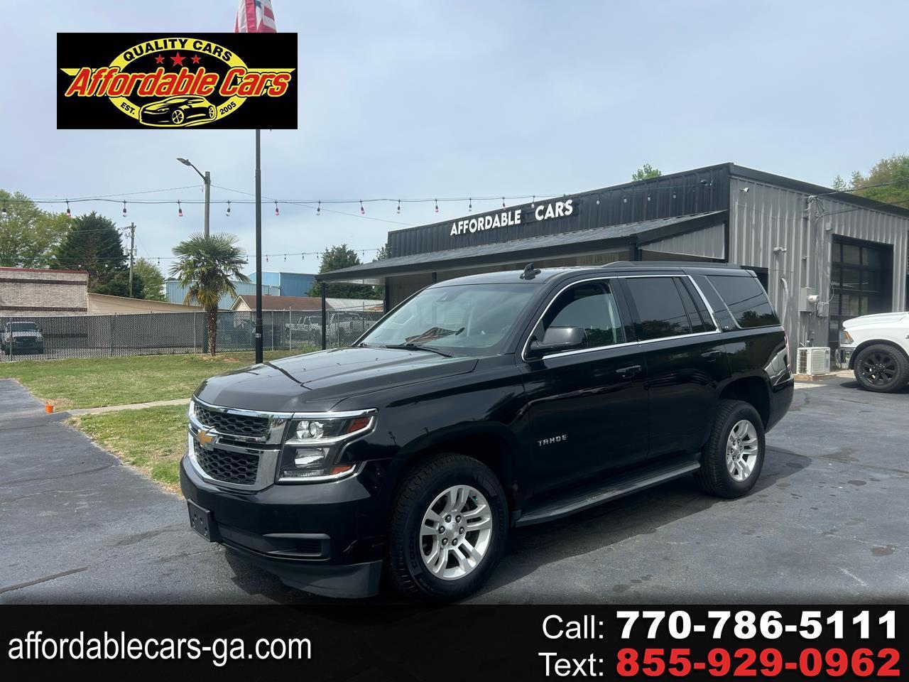 Chevrolet Tahoe LT 4WD 2017