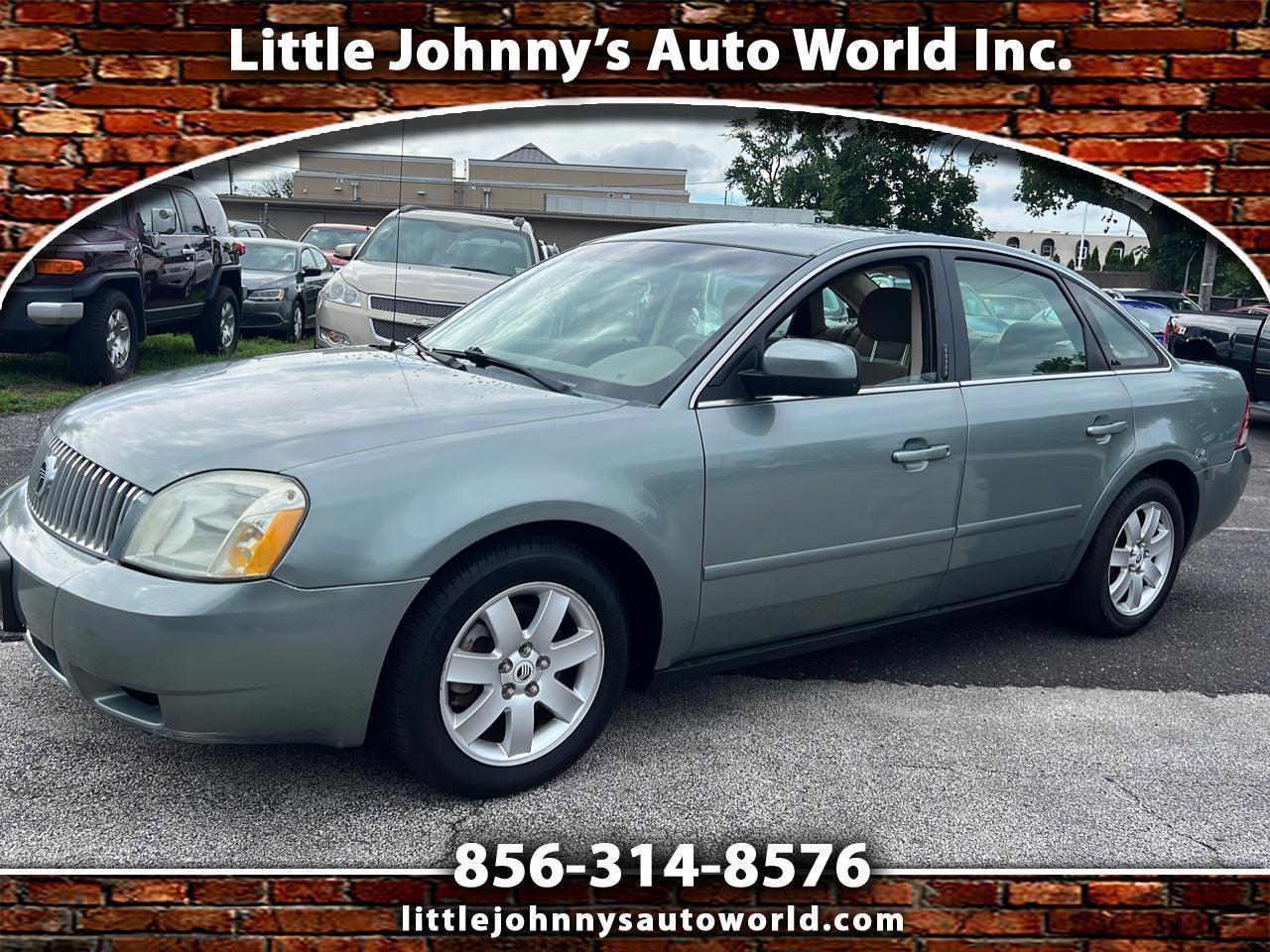 Used 2005 Mercury Montego Luxury for Sale in Cinnaminson NJ 08077