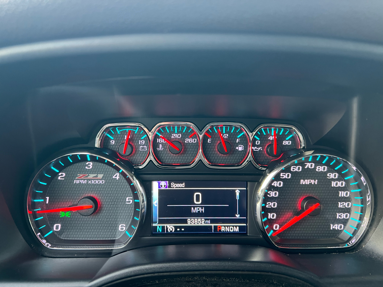 Chevrolet Silverado 1500 4WD Double Cab 143.5" LTZ w/1LZ 2016