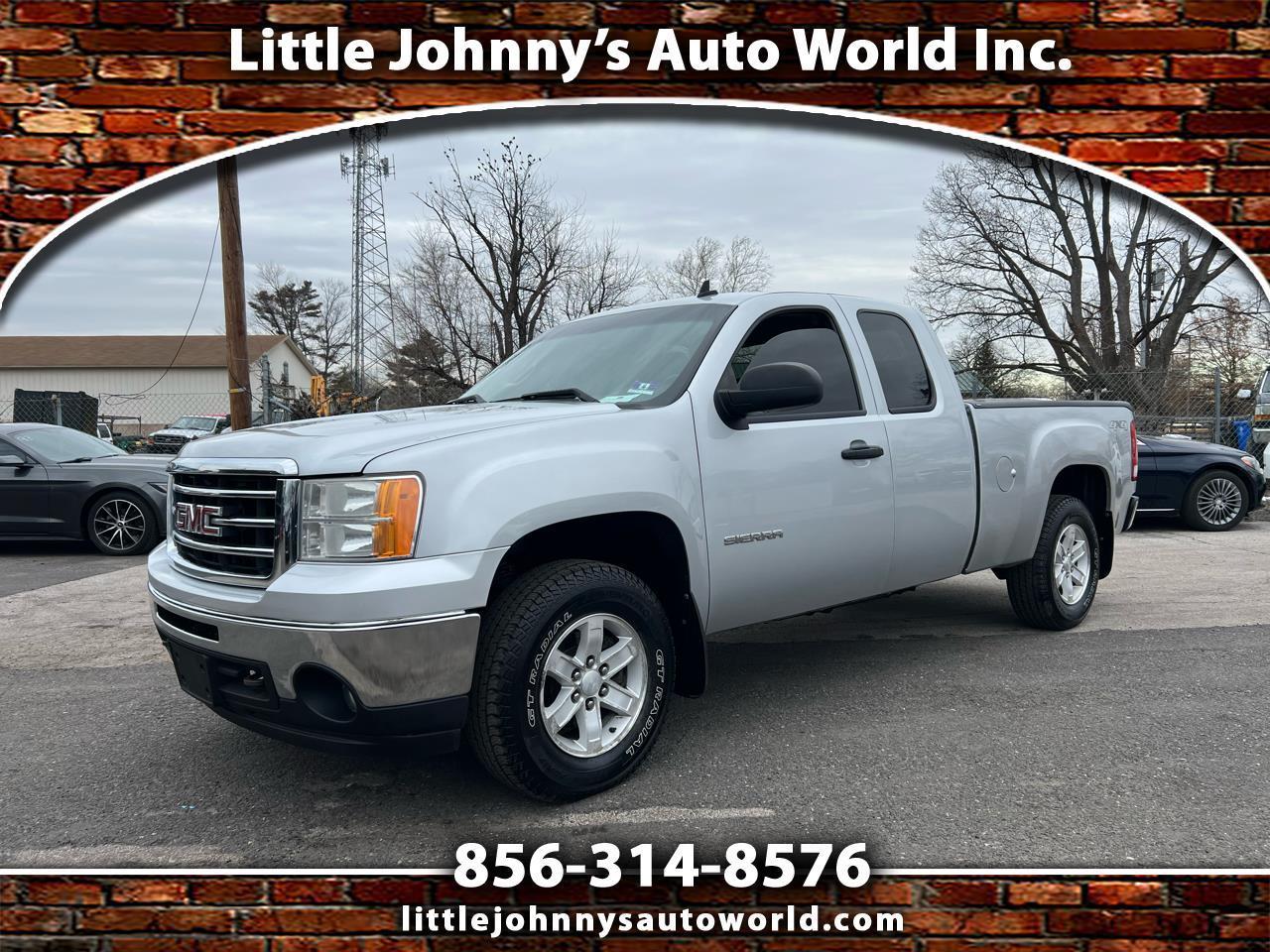 2013 GMC Sierra 1500 4WD Ext Cab 134.0" SLE