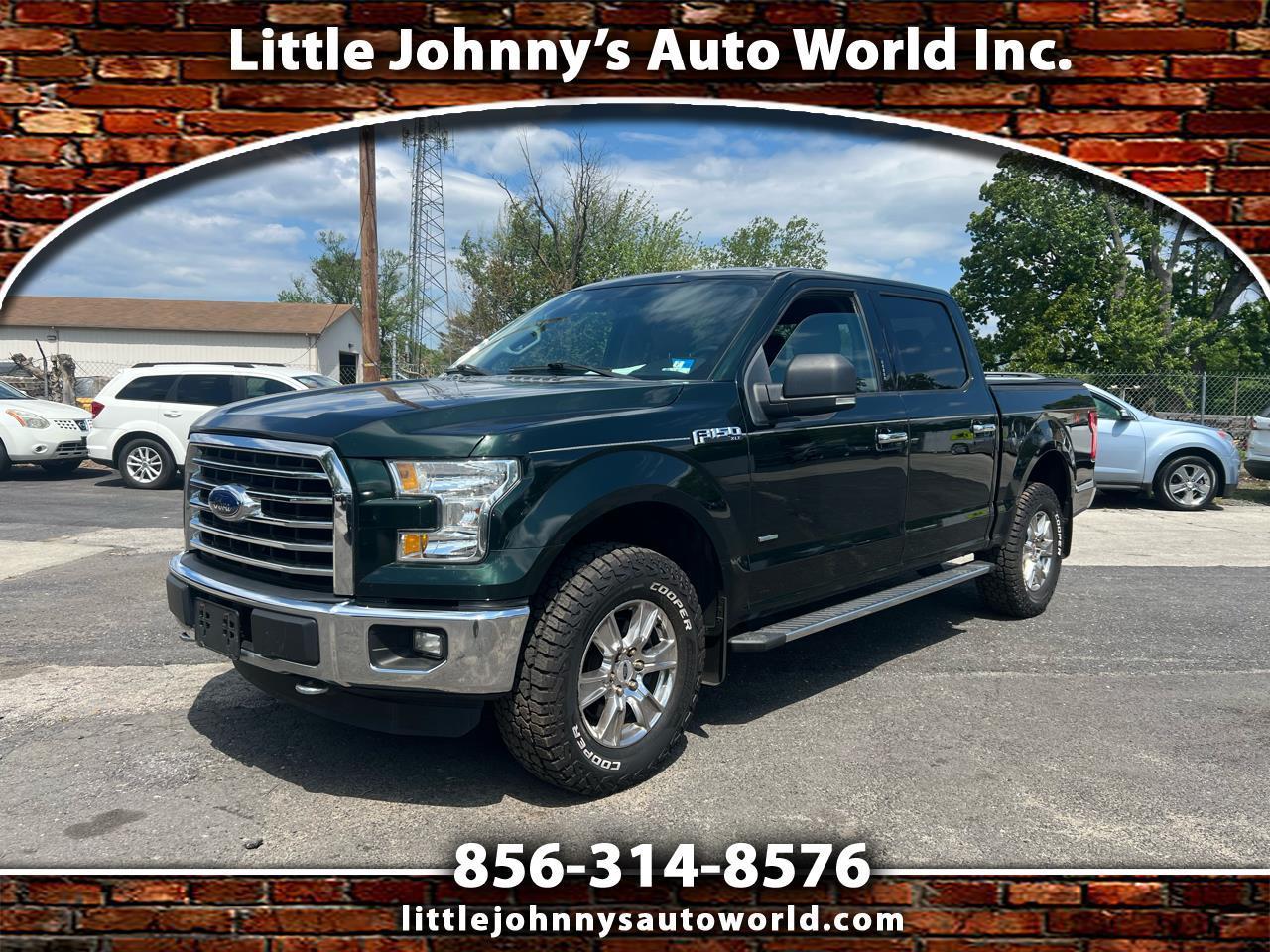 2016 Ford F-150 4WD SuperCrew 139" XLT