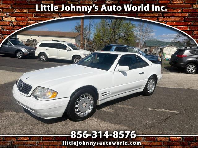White 1998 Mercedes-Benz SL-Class SL 500 Convertible Rear-Wheel Drive Automatic