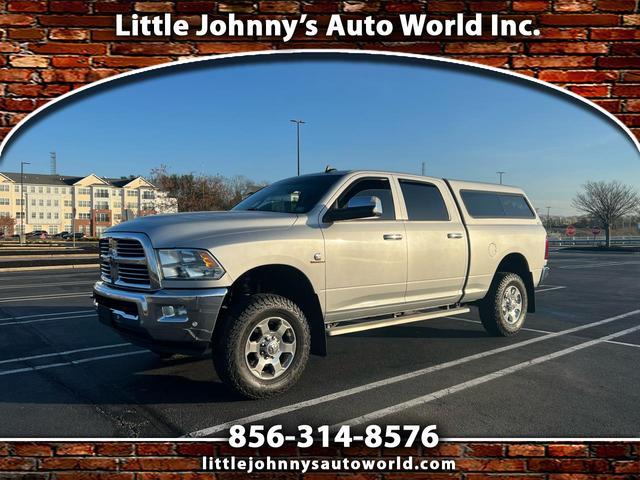 Silver 2016 RAM 2500 Big Horn Crew Cab 4WD Pickup Truck Four-Wheel Drive Manual