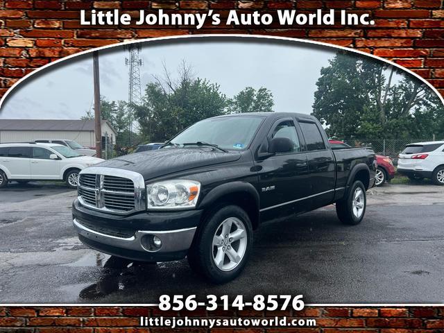 Black 2008 Dodge RAM 1500 Pickup Truck Automatic