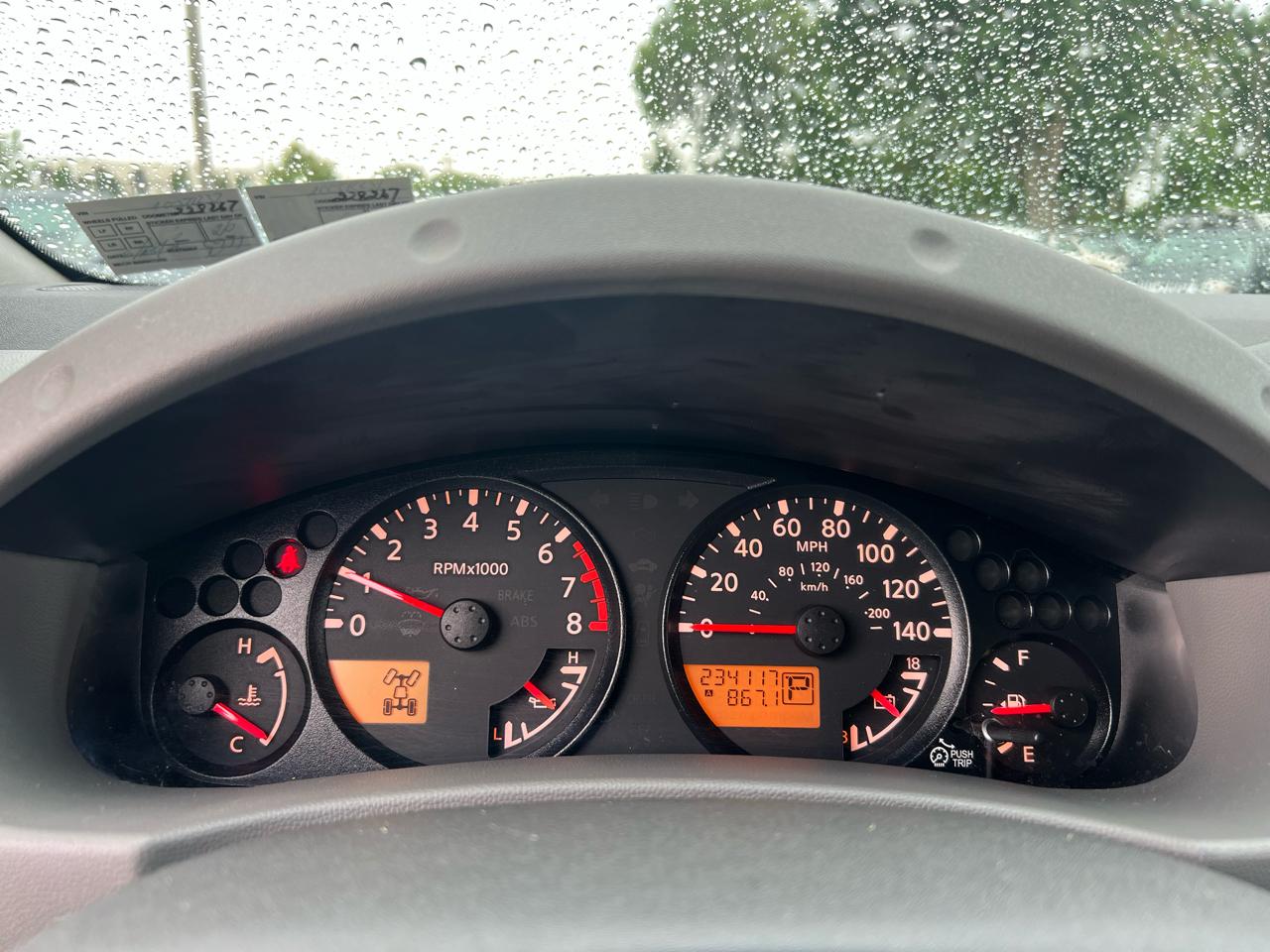 Nissan Xterra X 4WD 2012