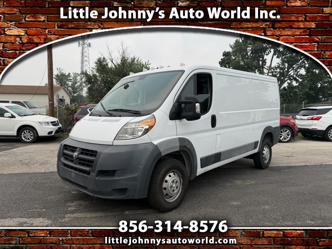2016 RAM Promaster 1500 Low Roof Tradesman 136-in. WB