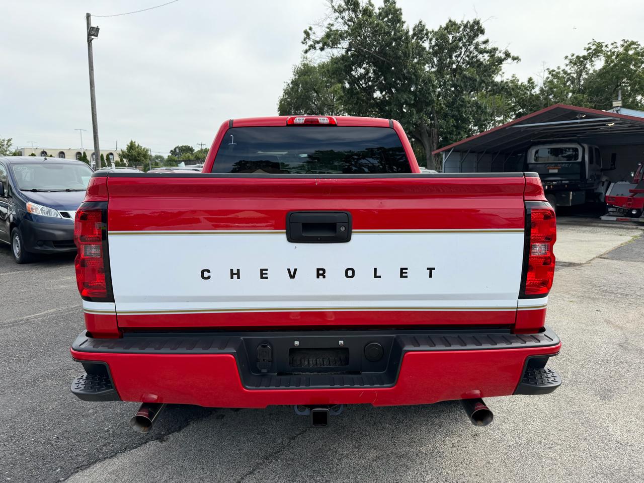 Chevrolet Silverado 1500 4WD Crew Cab 143.5" Custom 2018