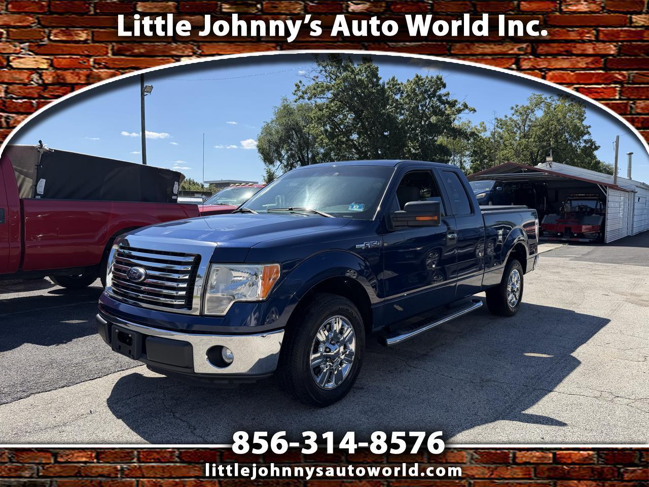 Blue 2012 Ford F-150 Pickup Truck 4X2 Automatic