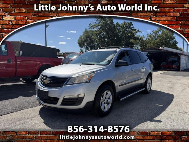 Silver 2013 Chevrolet Traverse SUV / Crossover Front-Wheel Drive Automatic