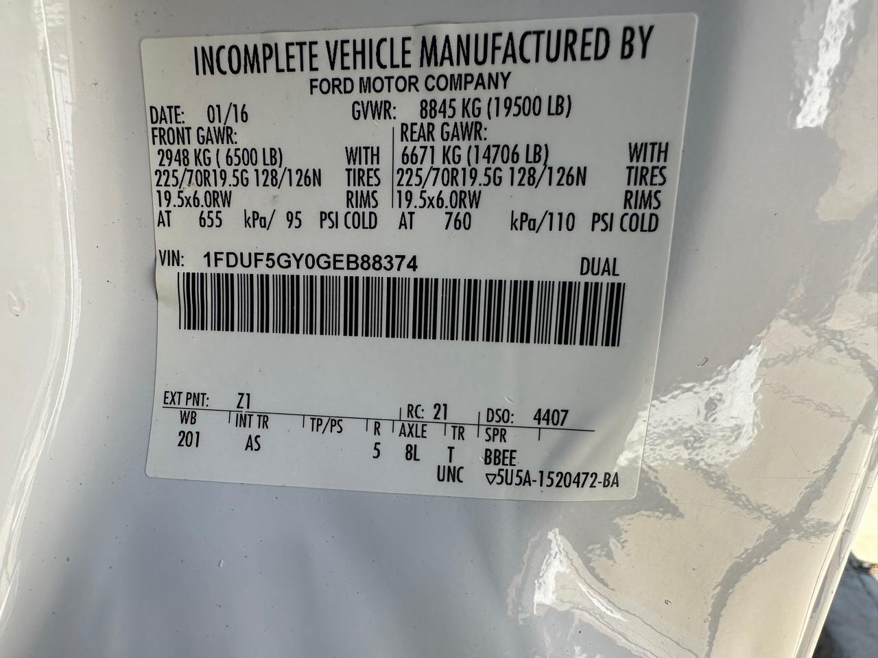 Ford F-550  2016