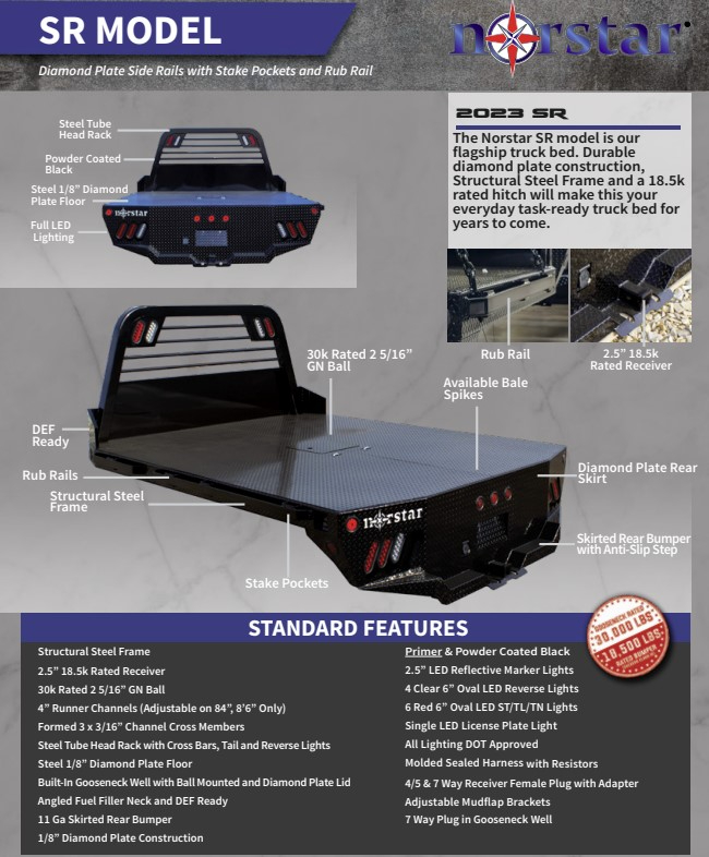 Norstar Flatbed  2024