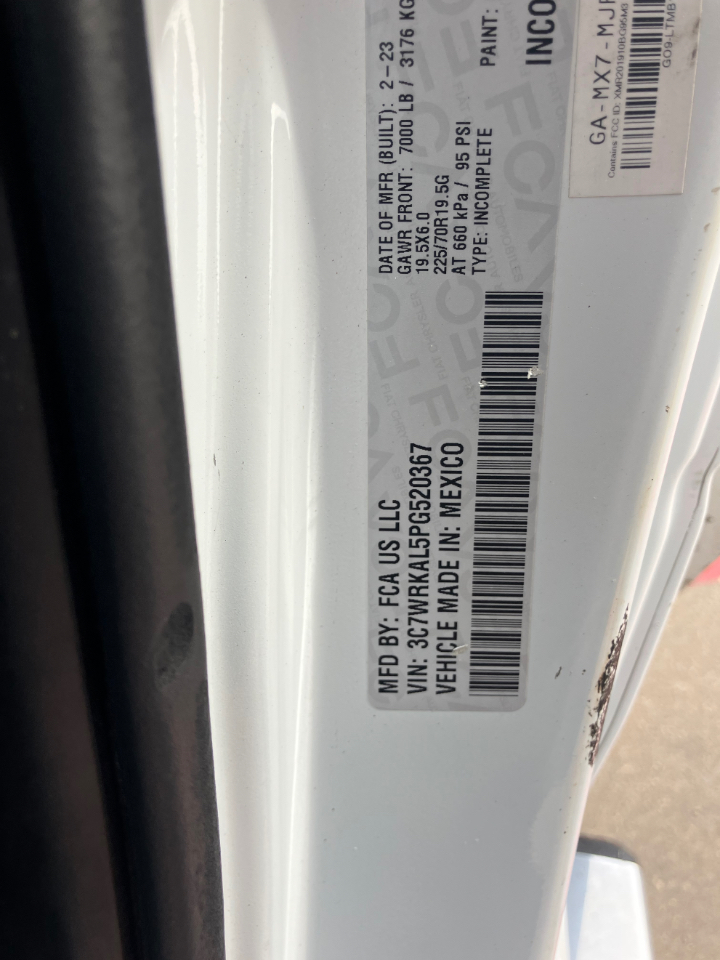 RAM 4500 Regular Cab SWB 2WD DRW 2023