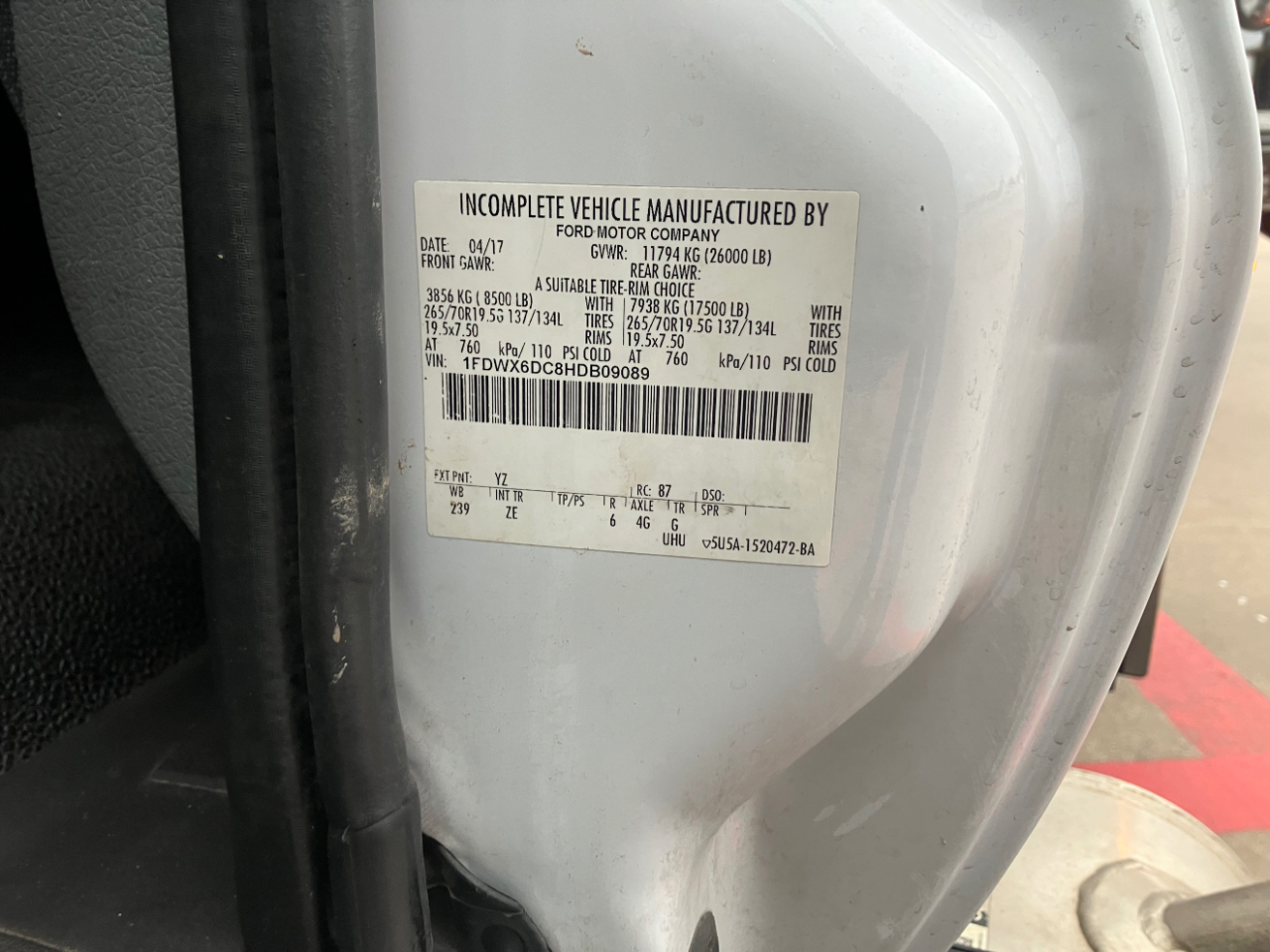 Ford F-650 SuperCab 2WD DRW 2017