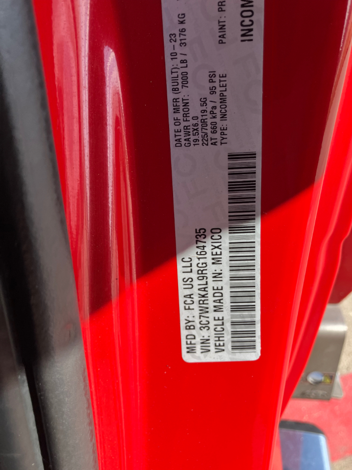 RAM 4500 Regular Cab SWB 2WD DRW 2024