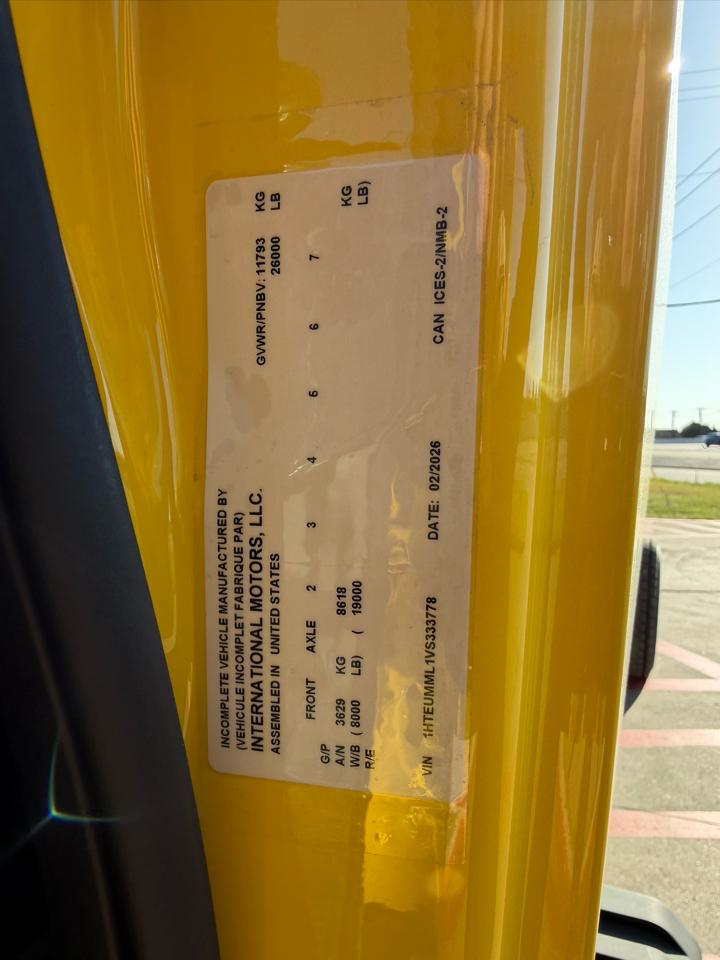 International MV607  2027