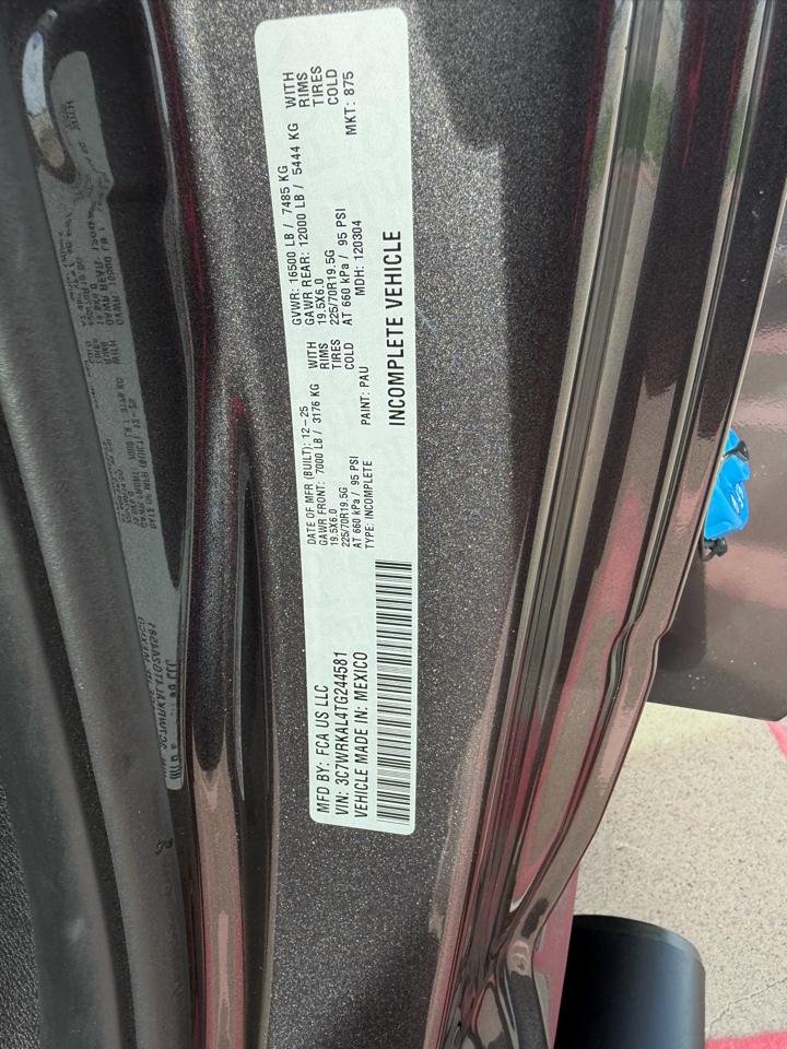 RAM 4500 Regular Cab SWB 2WD DRW 2026