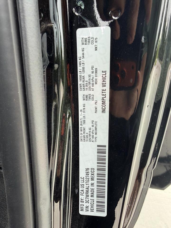 RAM 4500 Regular Cab SWB 2WD DRW 2026