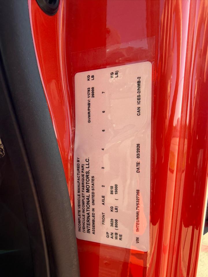 International MV607  2027