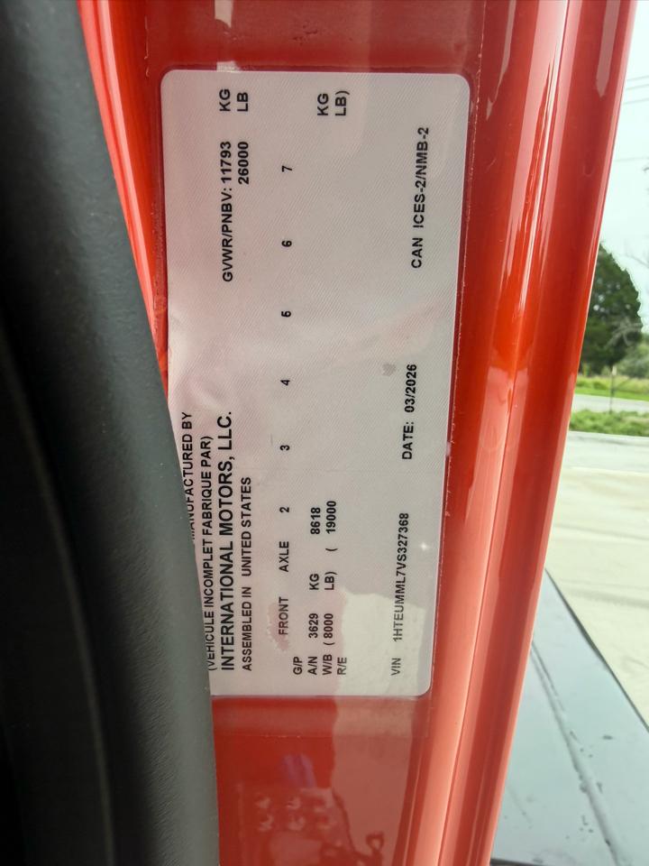 International MV607  2027