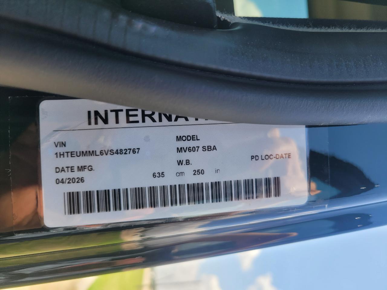 International MV607  2027