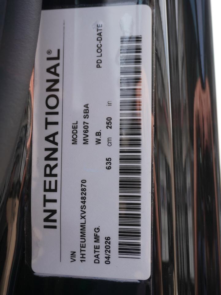 International MV607  2027