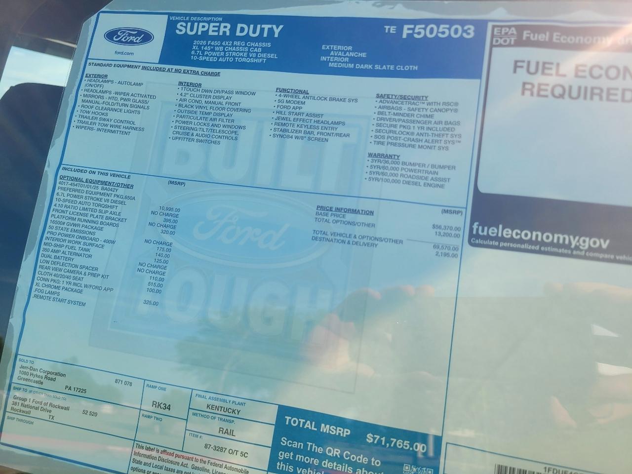 Ford Super Duty F-450 DRW  2026