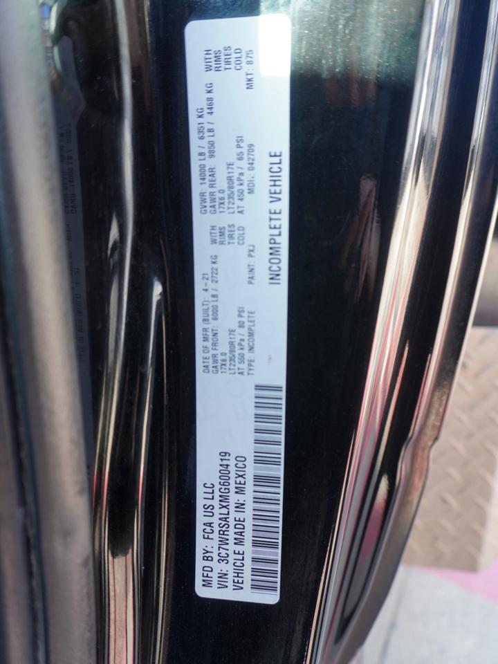 RAM 3500  2021