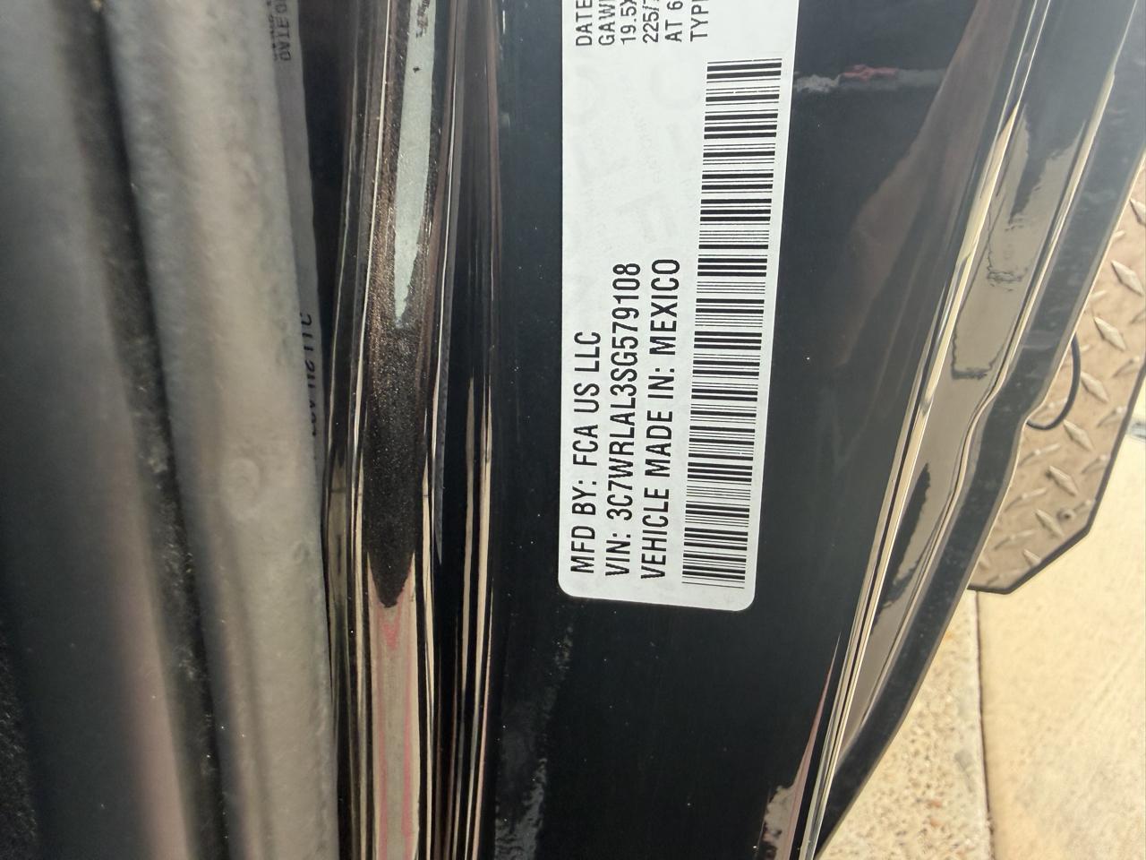 RAM 4500 Chassis Cab Big Horn 4x4 Reg Cab 60" CA 144.5" WB 2025
