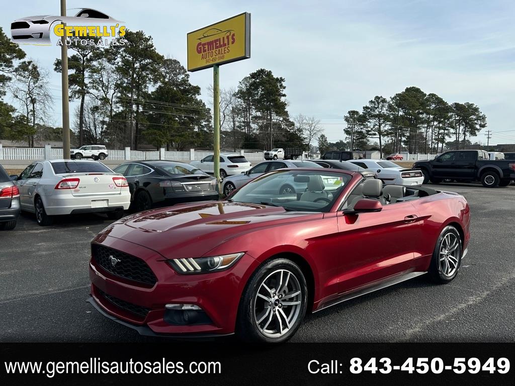 2016 Ford Mustang EcoBoost Premium Convertible