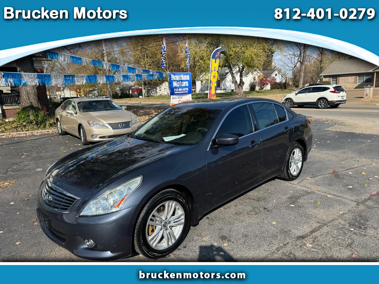 2011 Infiniti G Sedan G37x AWD
