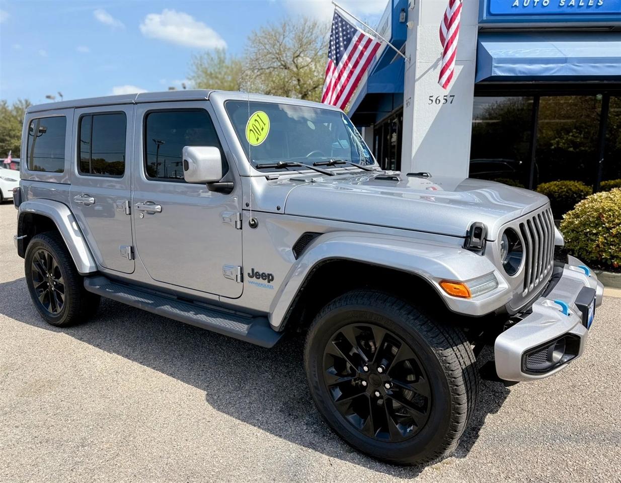 2021 Jeep Wrangler 4xe Unlimited Sahara High Altitude 4x4