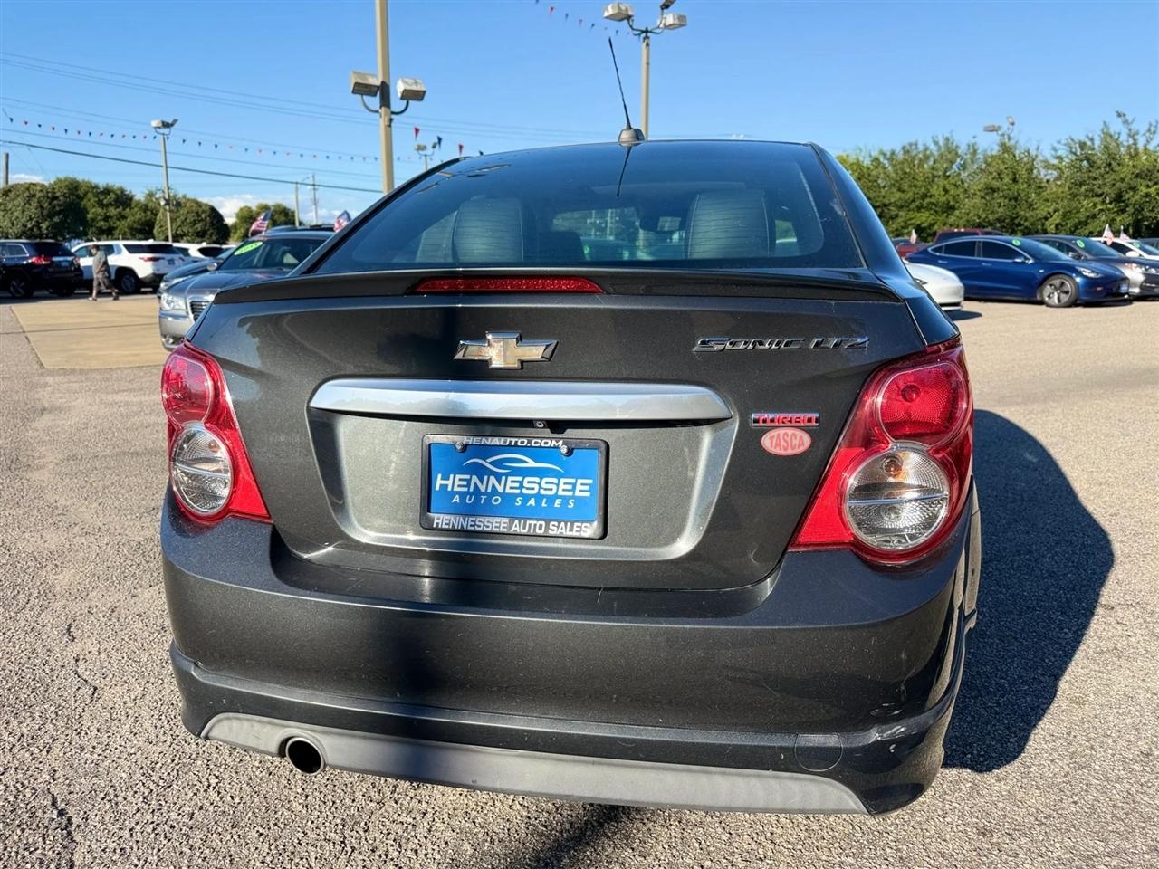 Chevrolet Sonic 4dr Sdn Auto LTZ 2015