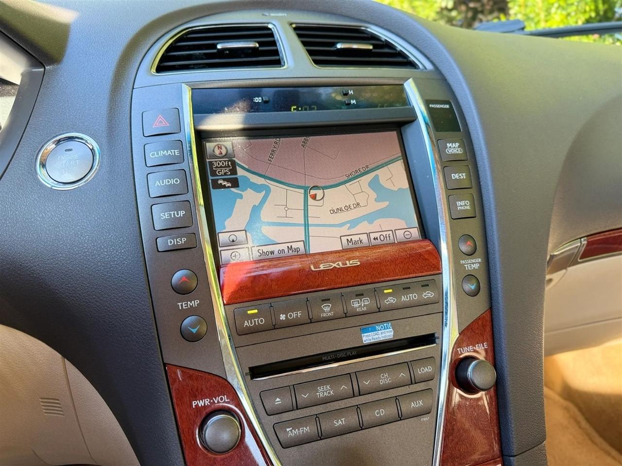 Lexus ES 350 4dr Sdn 2012