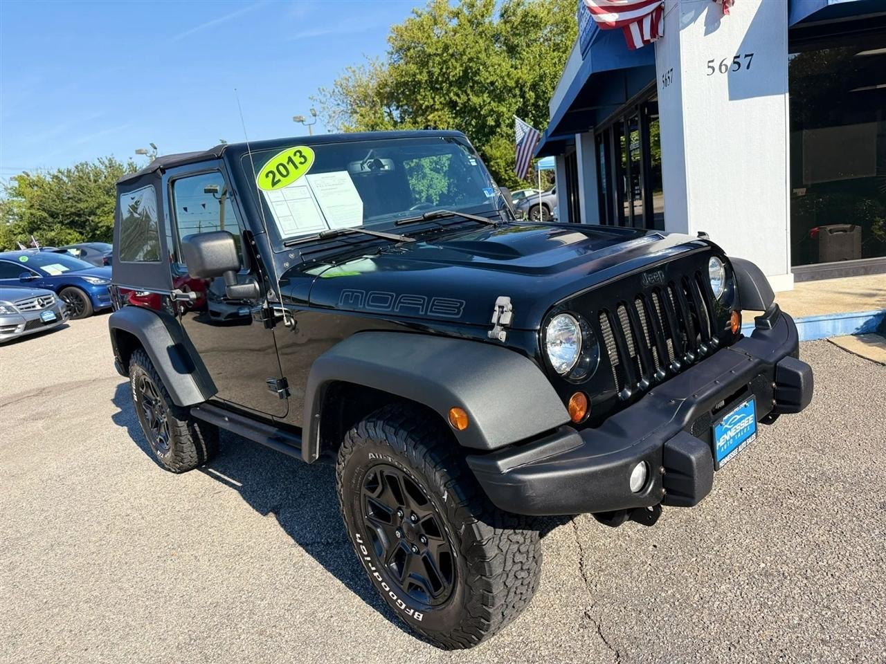 Jeep Wrangler 4WD 2dr Moab *Ltd Avail* 2013