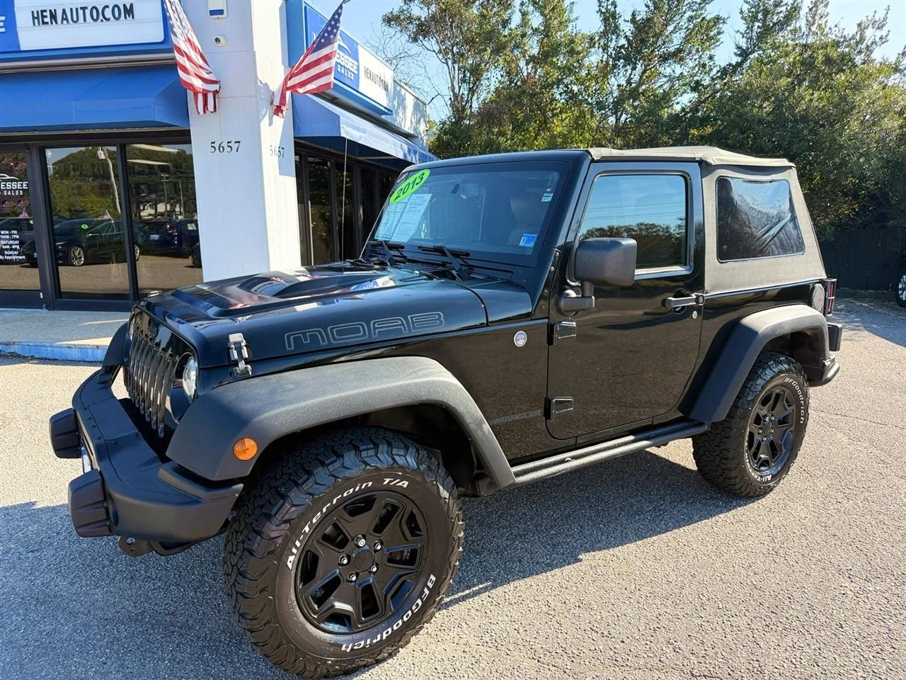 Jeep Wrangler 4WD 2dr Moab *Ltd Avail* 2013