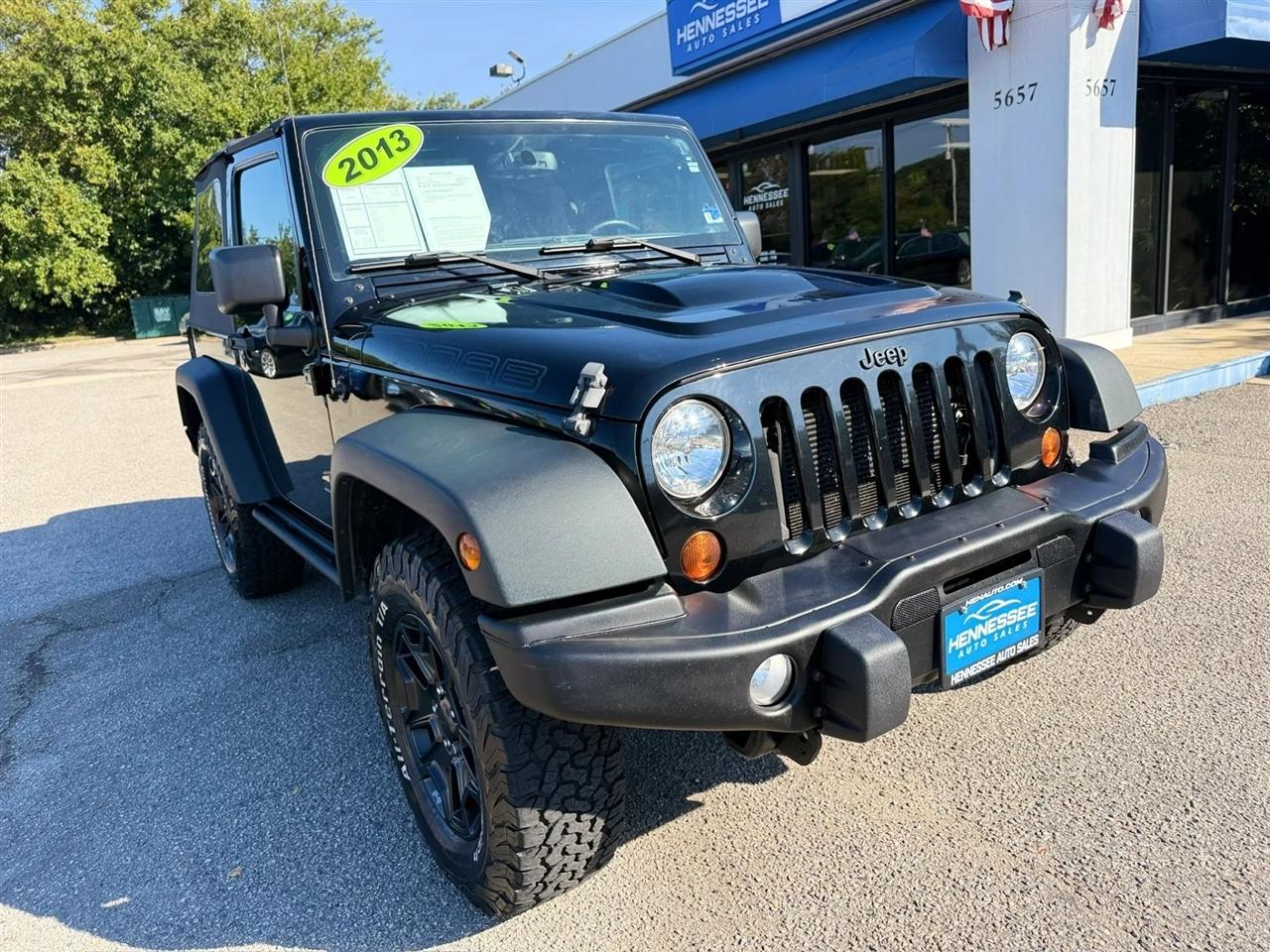 Jeep Wrangler 4WD 2dr Moab *Ltd Avail* 2013