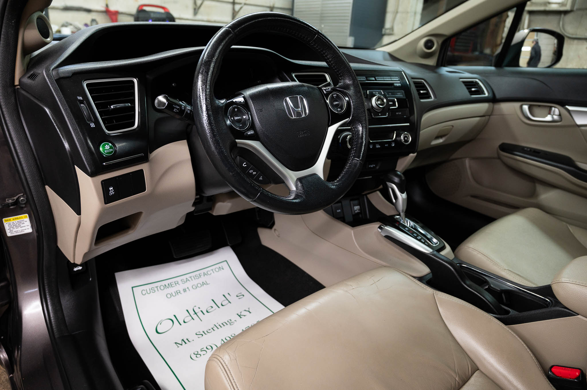 Honda Civic EX-L Sedan 2013