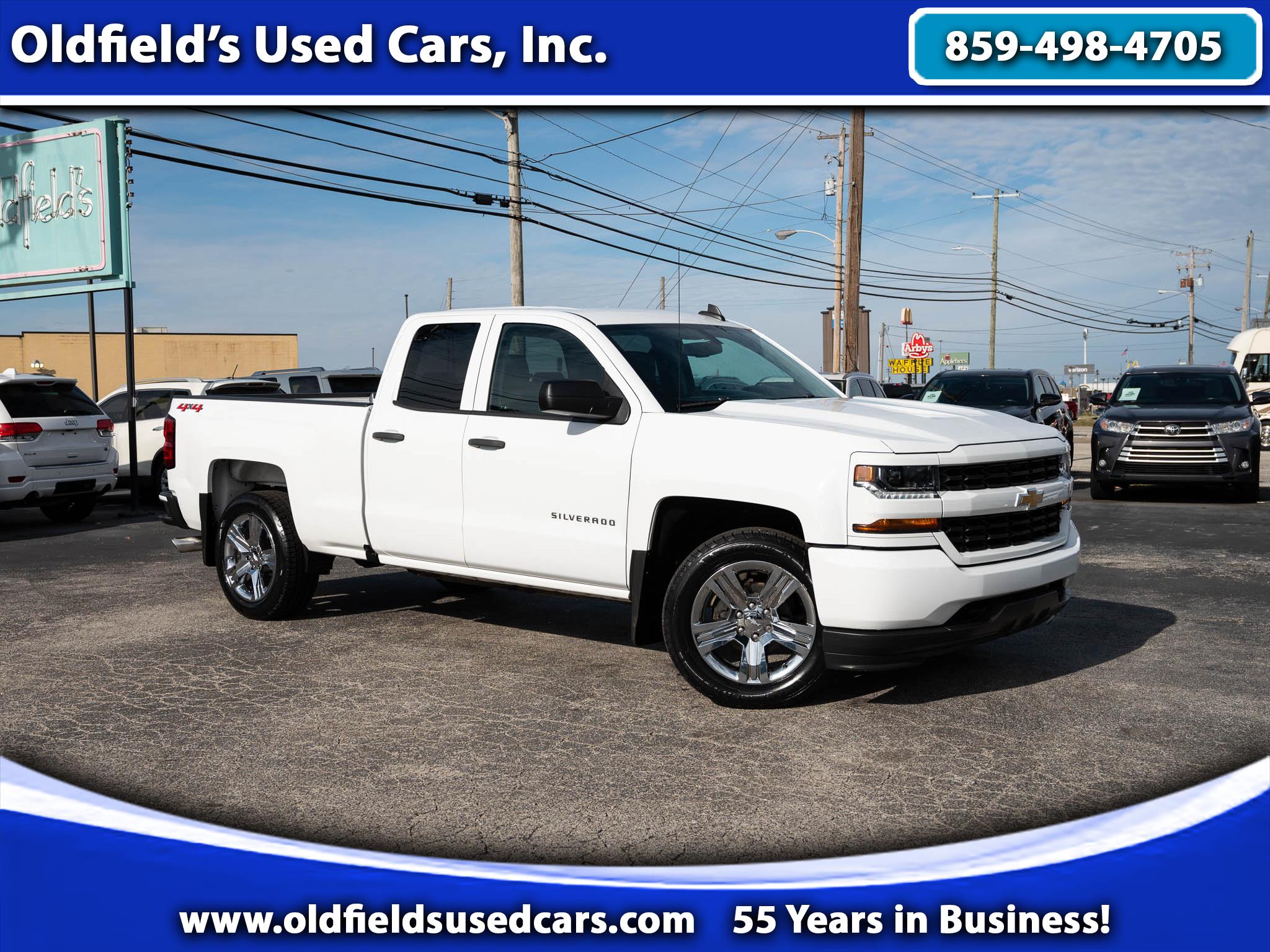 2018 Chevrolet Silverado 1500 Work Truck Double Cab 4WD