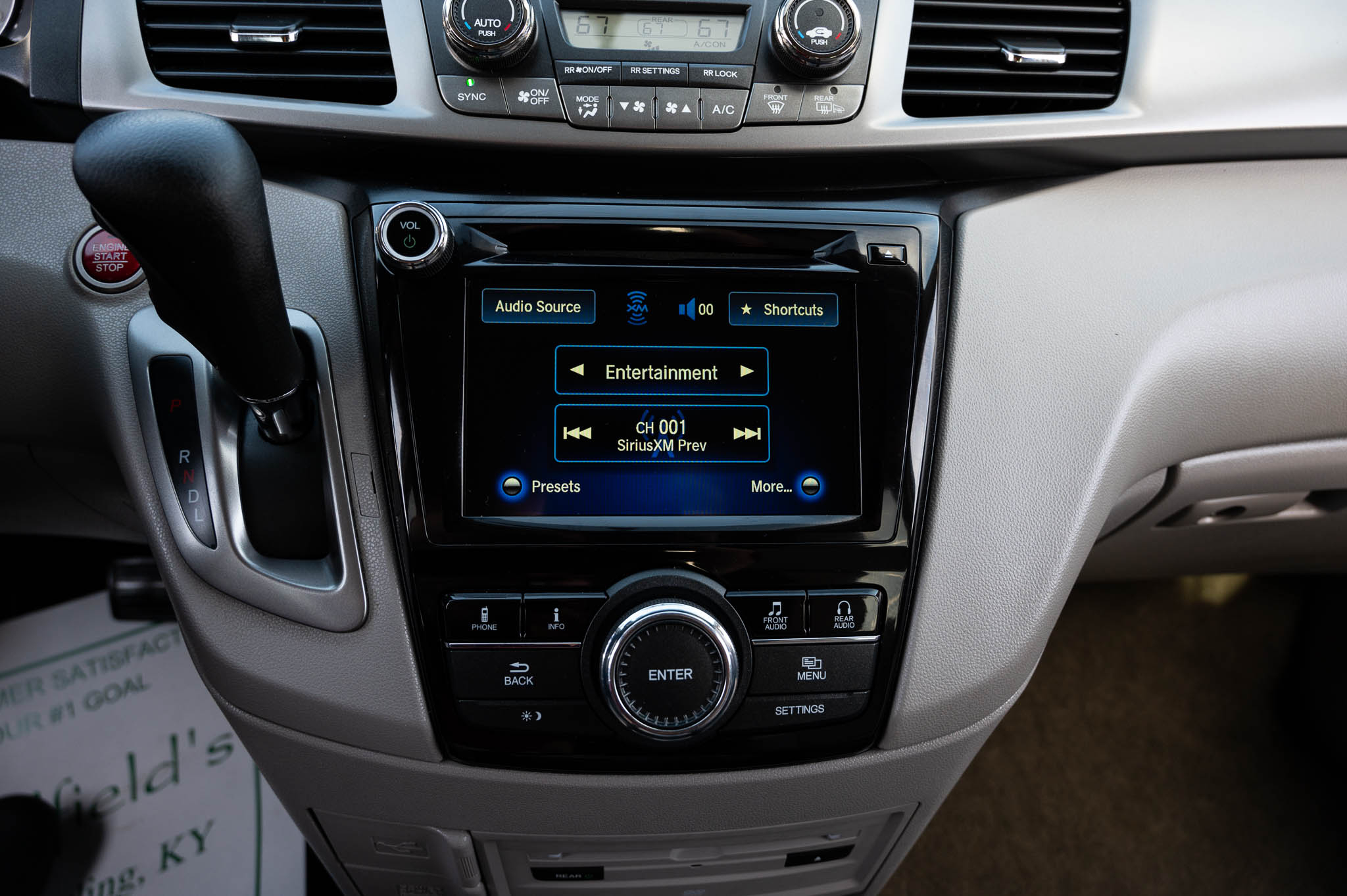 Honda Odyssey SE 2016