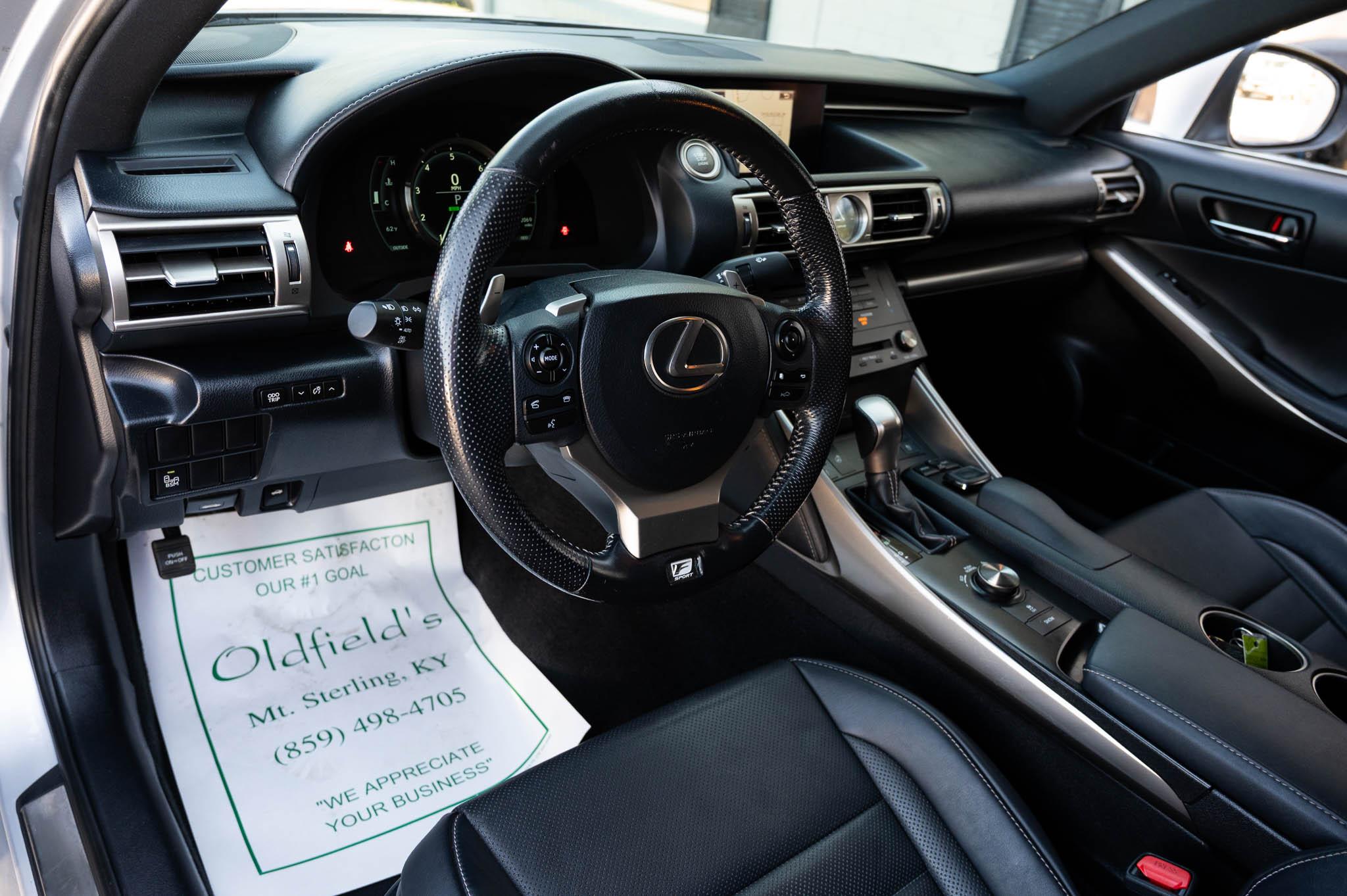 Lexus IS 350 F Sport 4D Sedan AWD 2016