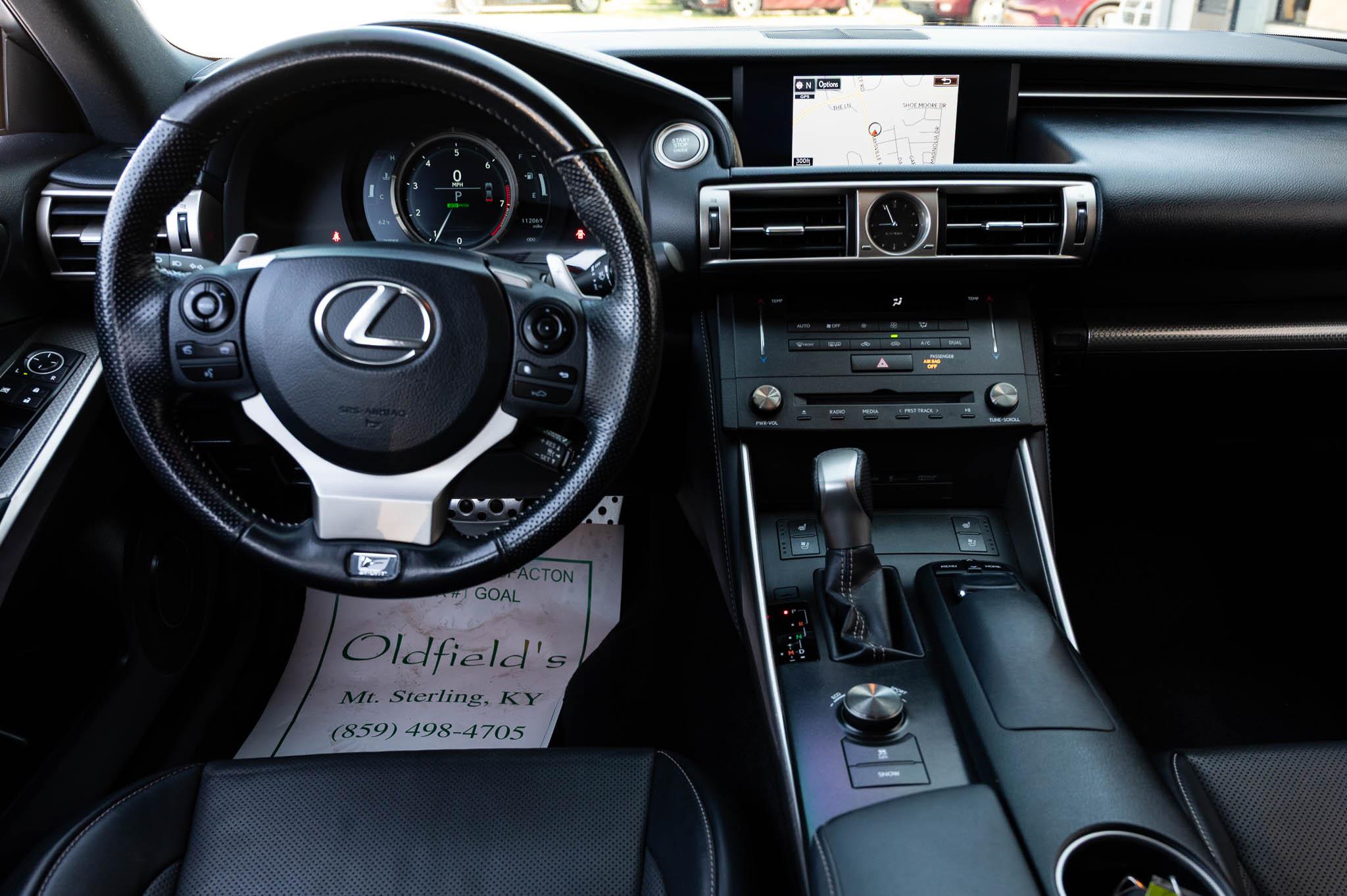 Lexus IS 350 F Sport 4D Sedan AWD 2016