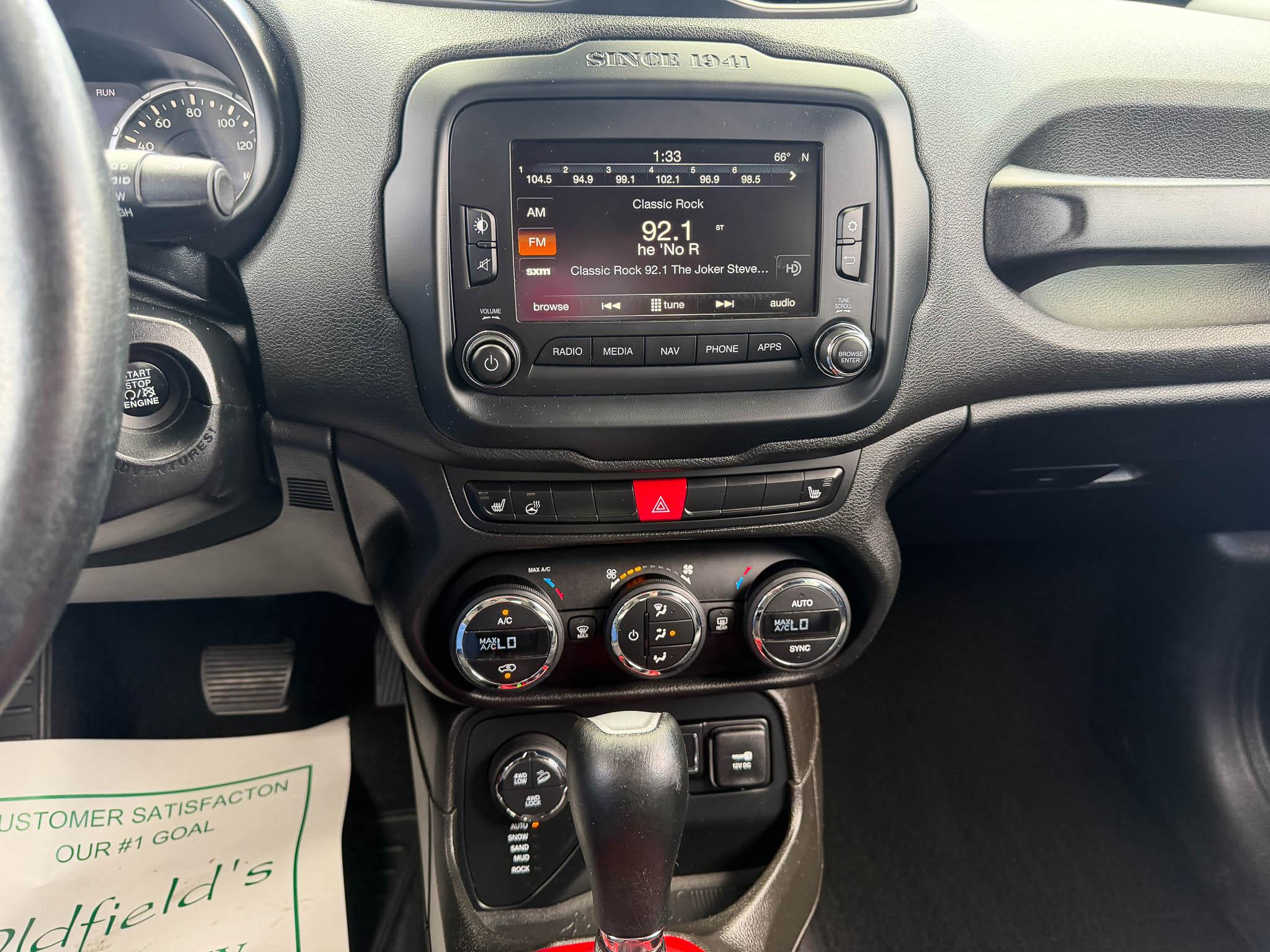 Jeep Renegade Trailhawk 2017