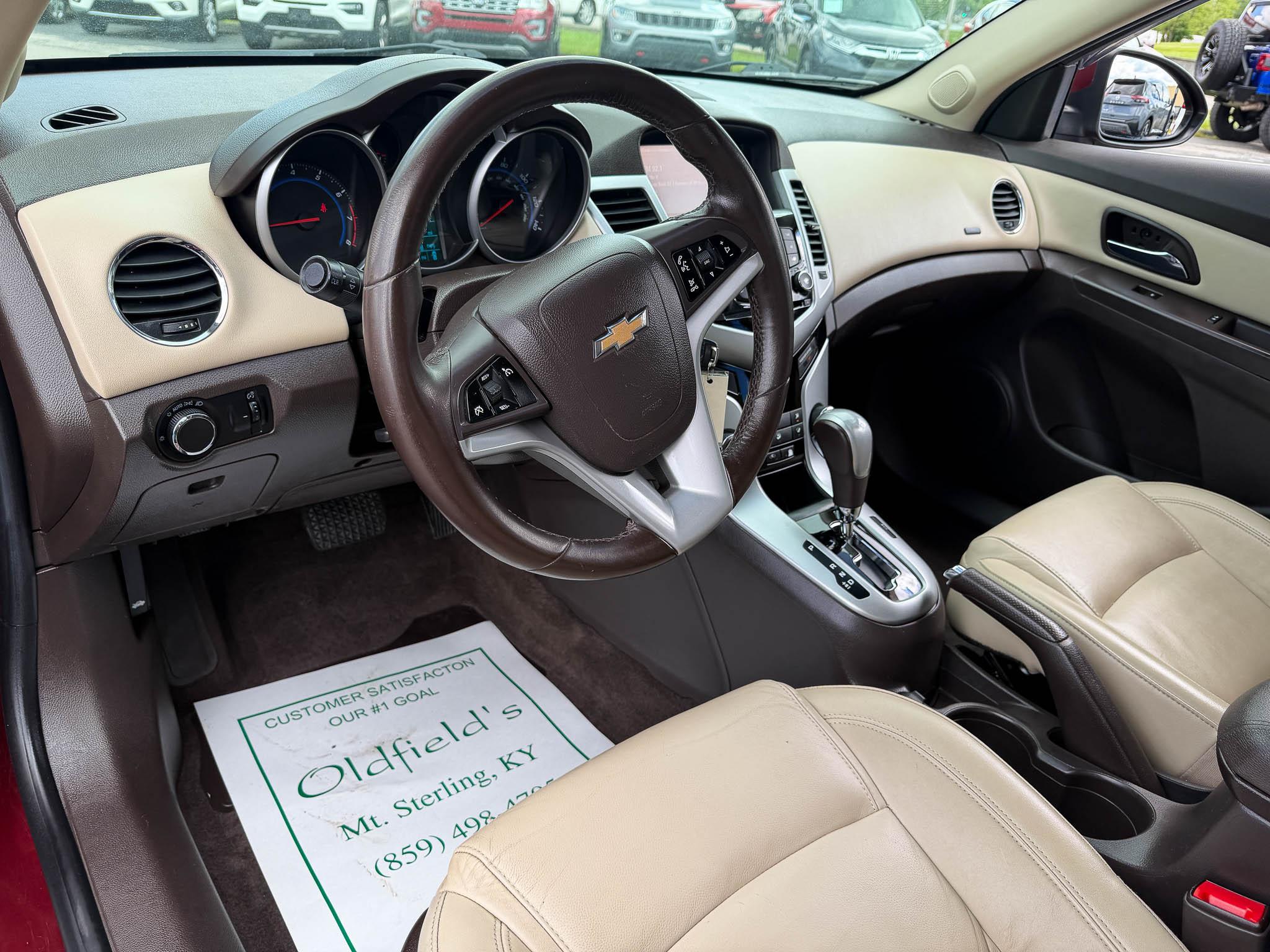 Chevrolet Cruze 2LT Auto 2015