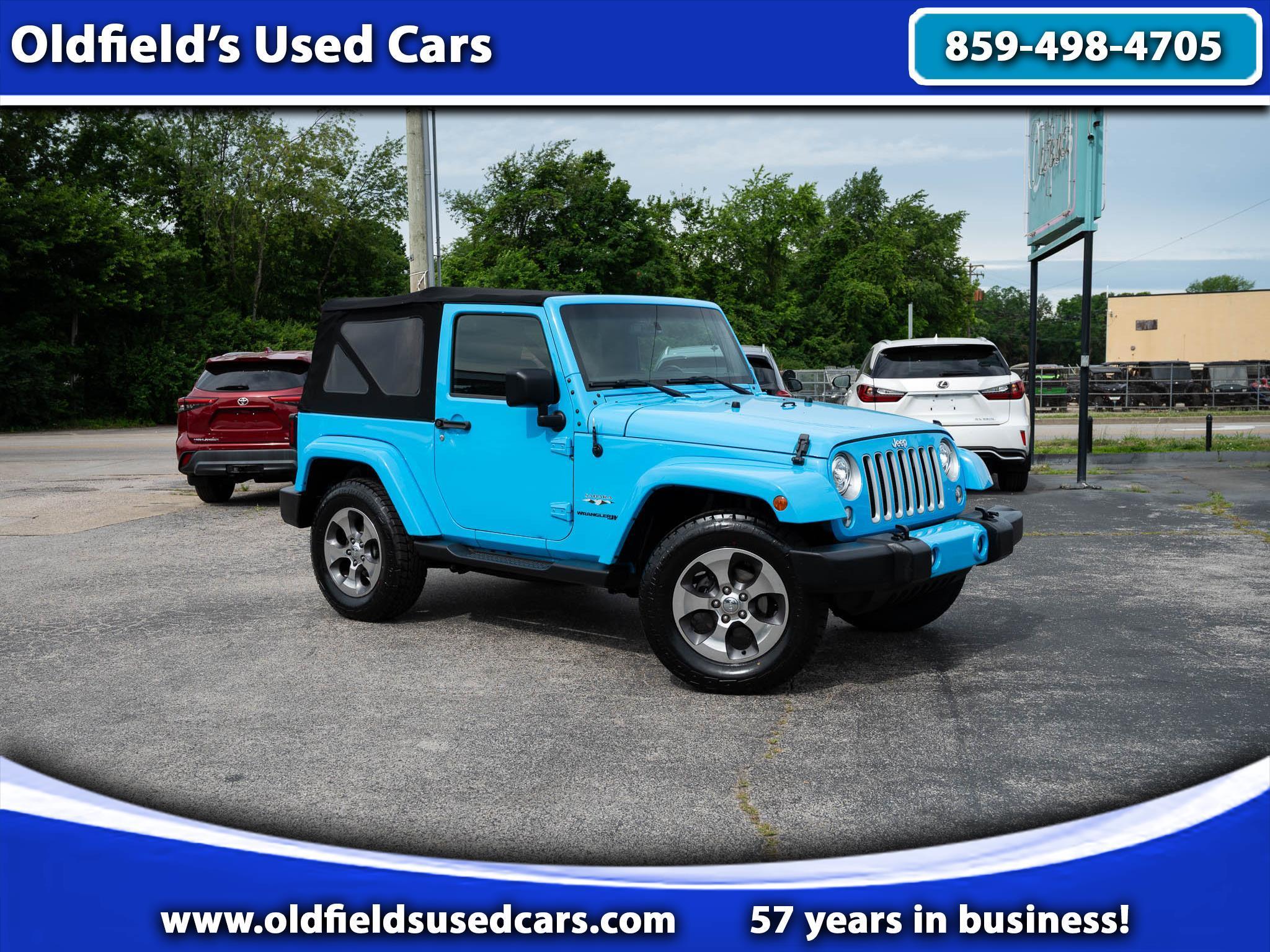 2018 Jeep Wrangler JK Sahara 4WD